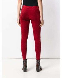 Красные леггинсы от Stouls