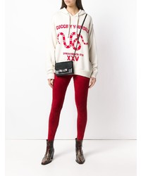 Красные леггинсы от Stouls