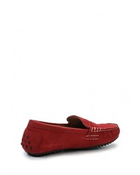 Мужские красные мокасины от Polo Ralph Lauren