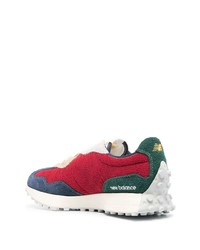 Мужские красные низкие кеды от New Balance