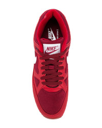 Мужские красные низкие кеды от Nike