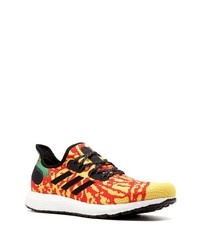 Мужские красные низкие кеды от adidas