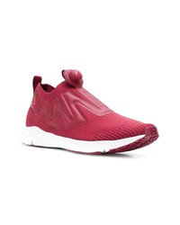 Мужские красные низкие кеды от Reebok