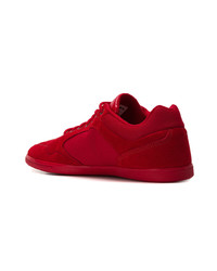 Мужские красные низкие кеды от Diesel