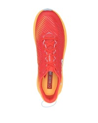 Мужские красные низкие кеды от Hoka One One