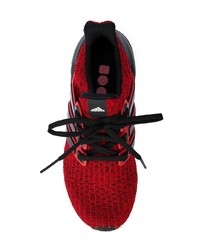 Мужские красные низкие кеды от adidas
