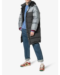 Мужские красные низкие кеды от Gucci