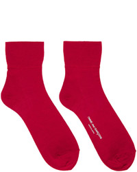 Женские красные носки от Comme des Garcons