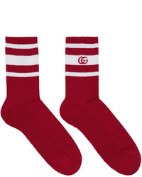 Мужские красные носки от Gucci
