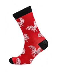 Мужские красные носки от Heritage