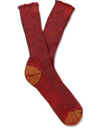 Мужские красные носки от Junya Watanabe