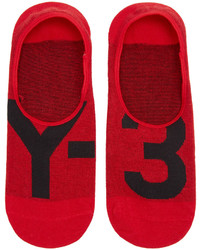 Мужские красные носки от Y-3