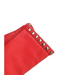 Женские красные перчатки от Fabretti