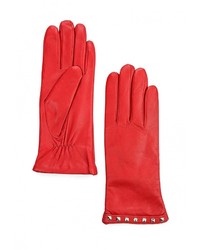 Женские красные перчатки от Fabretti