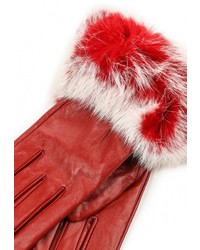 Женские красные перчатки от Mascotte