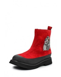 Красные полусапоги от Grand Style