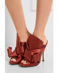 Красные сабо от No.21