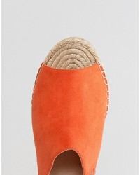 Красные сабо от London Rebel