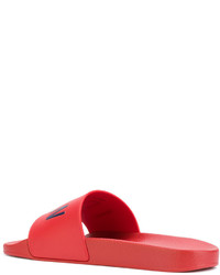 Мужские красные сандалии от DSQUARED2