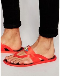 Мужские красные сандалии от Vivienne Westwood