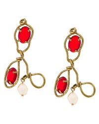 Красные серьги от Marni