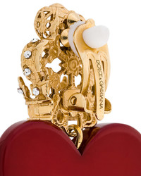 Красные серьги от Dolce & Gabbana