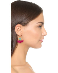 Красные серьги от Shashi