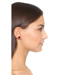 Красные серьги от Kate Spade