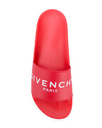 Мужские красные сланцы от Givenchy