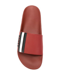 Мужские красные сланцы от Bally