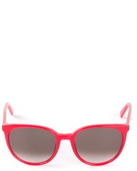 Женские красные солнцезащитные очки от Celine