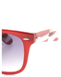 Мужские красные солнцезащитные очки от Franco Sordelli