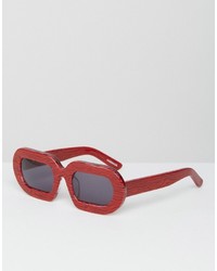 Женские красные солнцезащитные очки от House of Holland