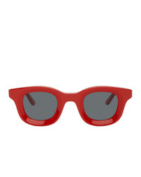 Мужские красные солнцезащитные очки от Rhude