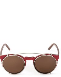 Женские красные солнцезащитные очки от Selima