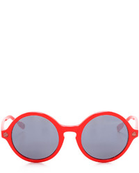 Женские красные солнцезащитные очки