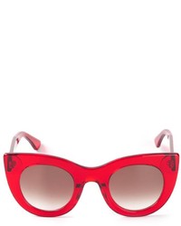 Женские красные солнцезащитные очки от Thierry Lasry