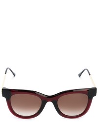 Женские красные солнцезащитные очки от Thierry Lasry