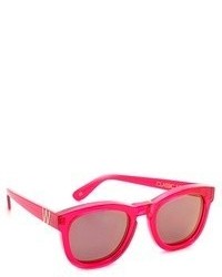 Женские красные солнцезащитные очки от Wildfox Couture