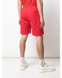 Мужские красные спортивные шорты от Supreme