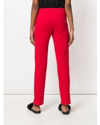 Женские красные спортивные штаны от Chiara Ferragni