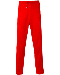 Мужские красные спортивные штаны от adidas