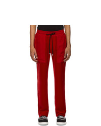 Мужские красные спортивные штаны от Amiri