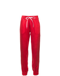 Женские красные спортивные штаны от Amiri