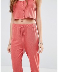 Женские красные спортивные штаны от Honey Punch