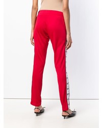 Женские красные спортивные штаны от Chiara Ferragni