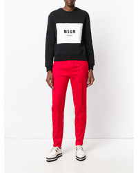 Женские красные спортивные штаны от MSGM