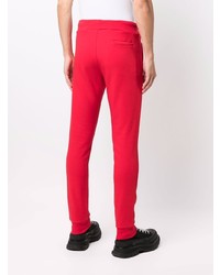 Мужские красные спортивные штаны от Philipp Plein