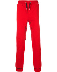 Мужские красные спортивные штаны от MAISON KITSUNÉ