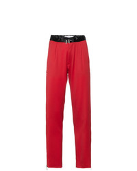 Женские красные спортивные штаны от MARQUES ALMEIDA
